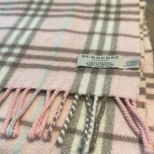 Authentic Burberry Cashmere Scarf